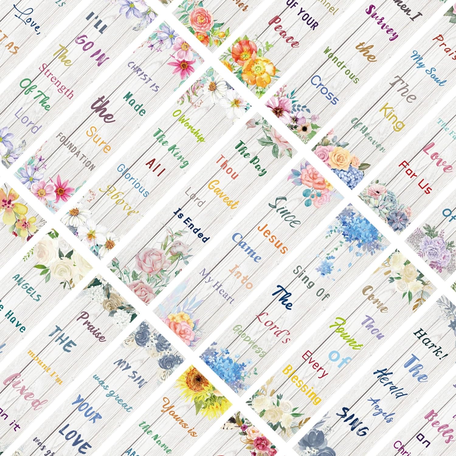 30pcs Bible Lesezeichen Papier Die Bibel Markierungen für Lehrer, Studenten,Buchliebhaber, Schule Heimbürobedarf,Schüler Geschenk Tags