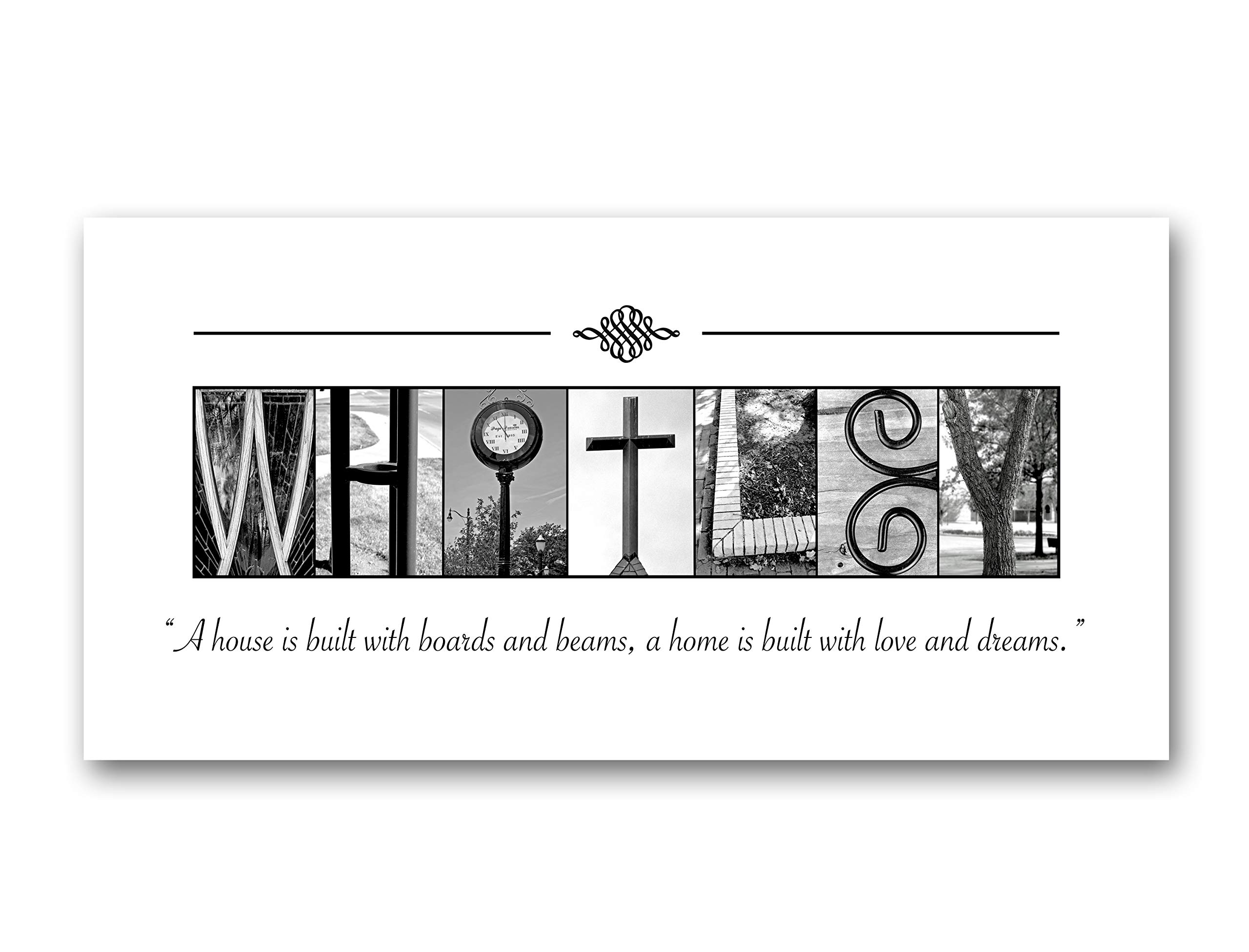 Realtor Closing Gift, Housewarming Gift, Family Name sign