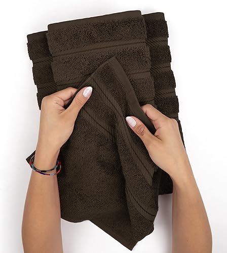 Miniatura 5 de American Soft Linen - Juego de 4 toallas de baño turcas de lujo de 100 % algodón para baño, toallas de baño extra grandes, toallas de baño