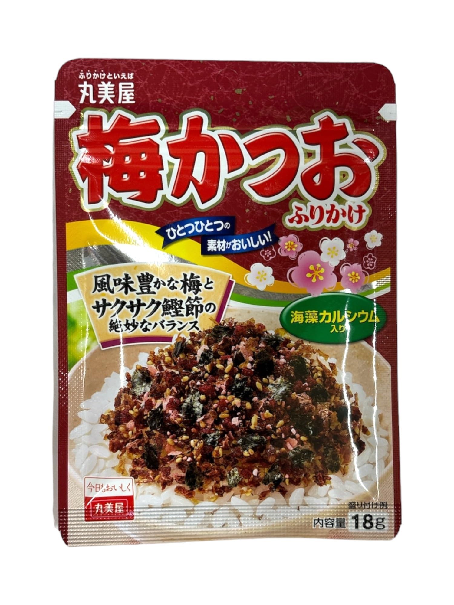 丸美屋 梅かつおふりかけ 18g