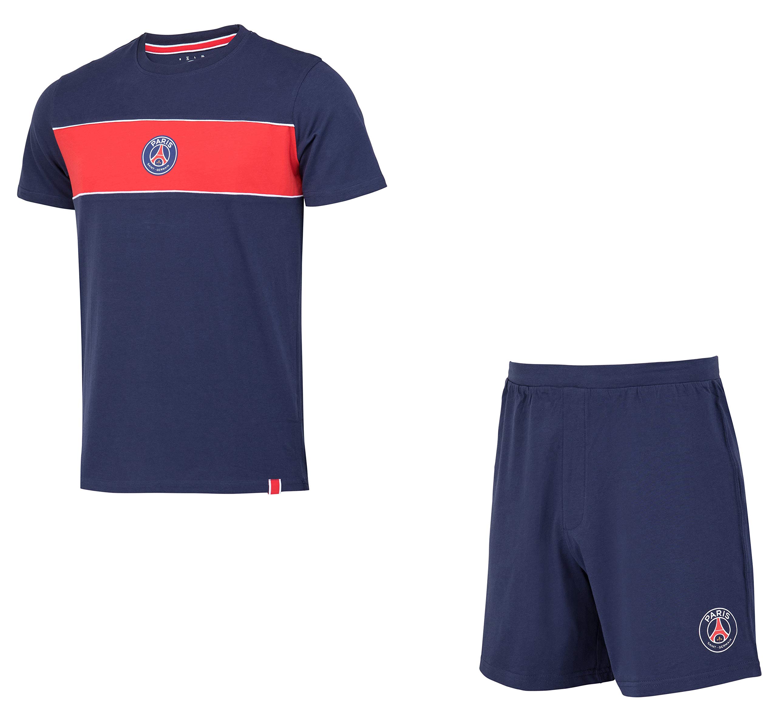 PARIS SAINT - GERMAIN Pyjashort PSG - Collection Officielle Taille Homme