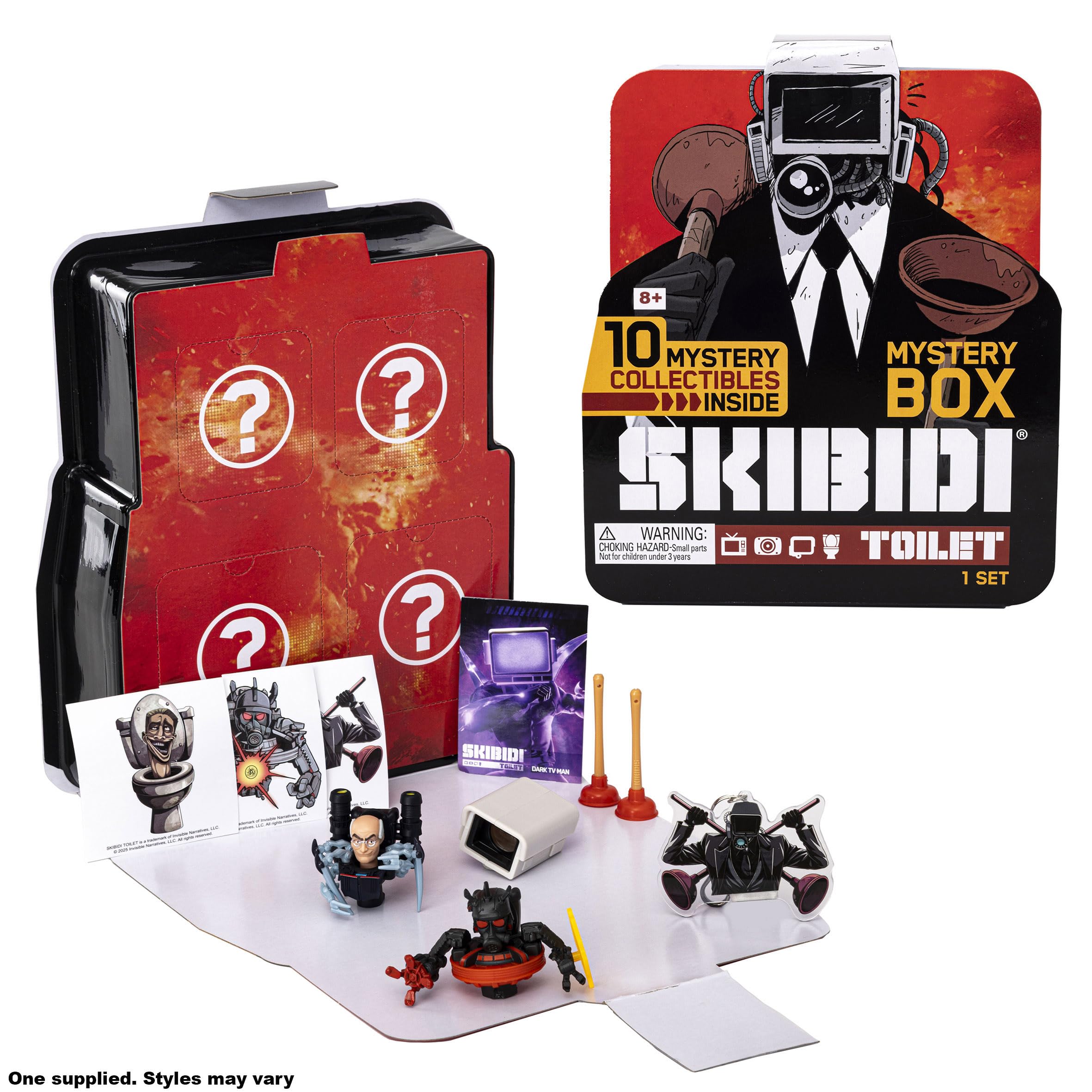 スキビディトイレ ミステリーボックス 完売 サプライズ 海外限定 SK I43T Amazon.co.jp: Skibidi トイレミステリーサプライズボックス - 10個の
