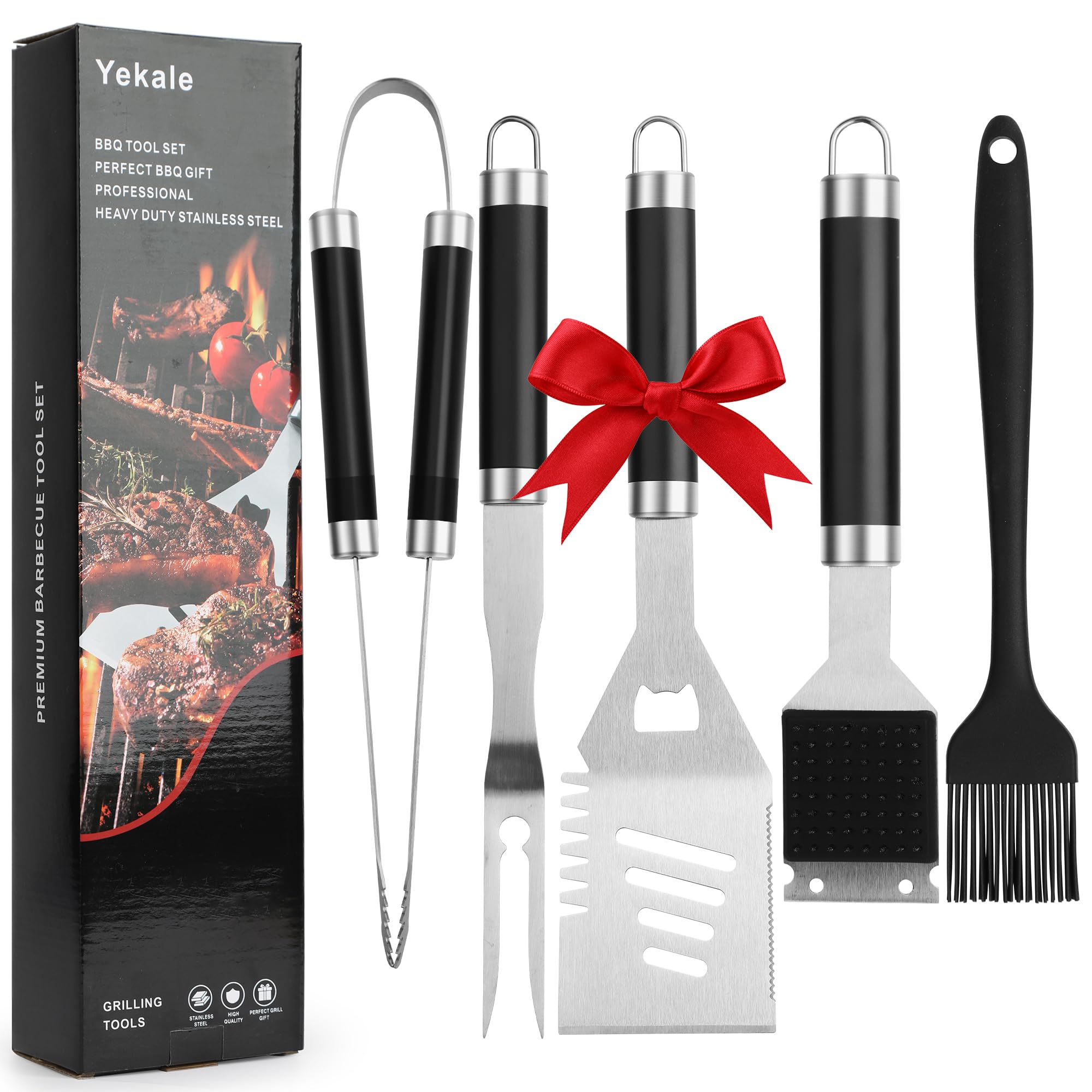 BBQ Grill Accessories Set, Grill Tools Grilling Accessories Grilling Gifts