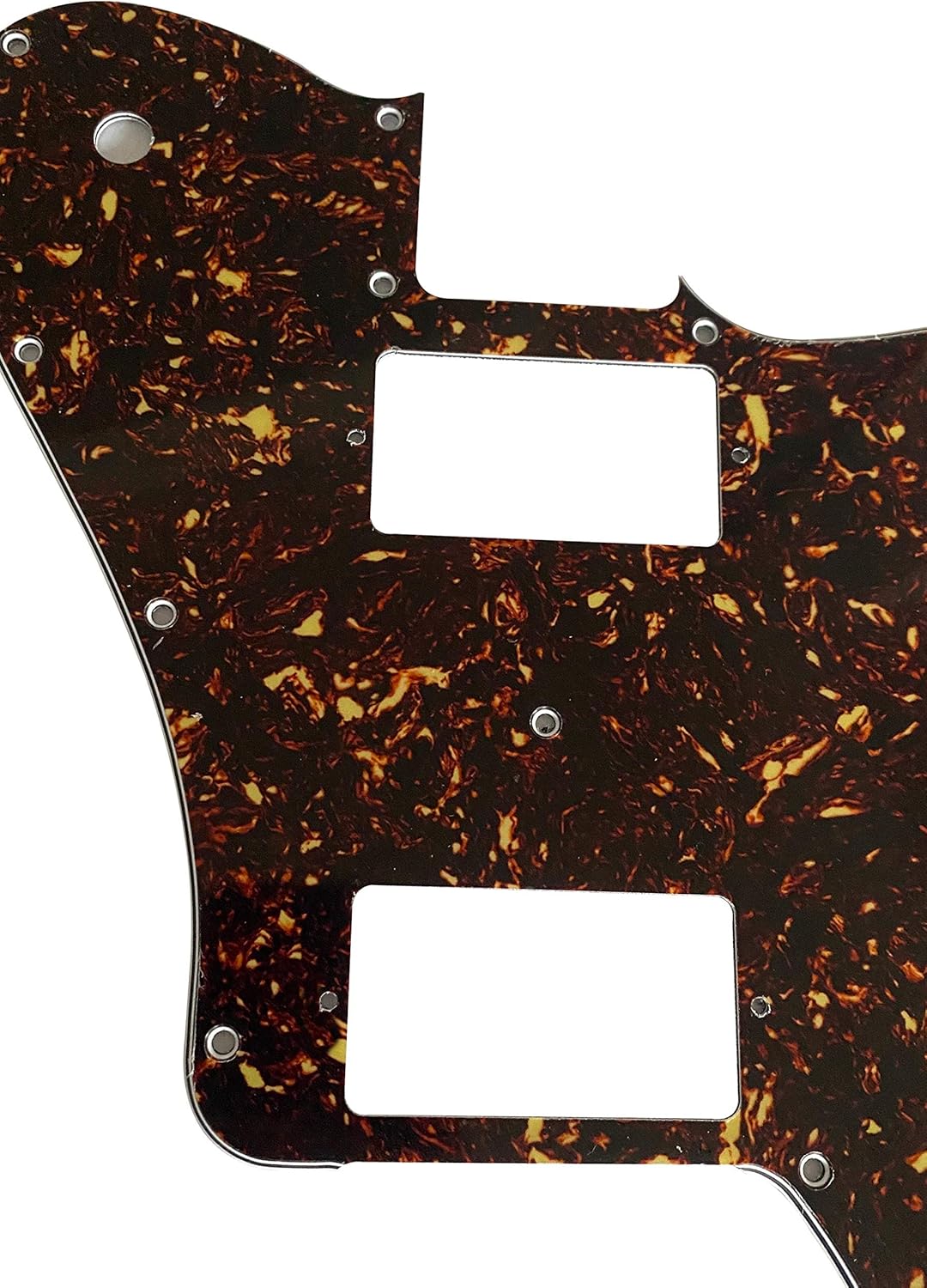 Fits Fender Professional Tele Deluxe Humbucker Style Guitar Pickguard (4 Ply Brown Tortoise)