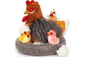 Singing Chicken Laying Eggs Chicken Plush Toys for Kids, Hit of Christmas Party