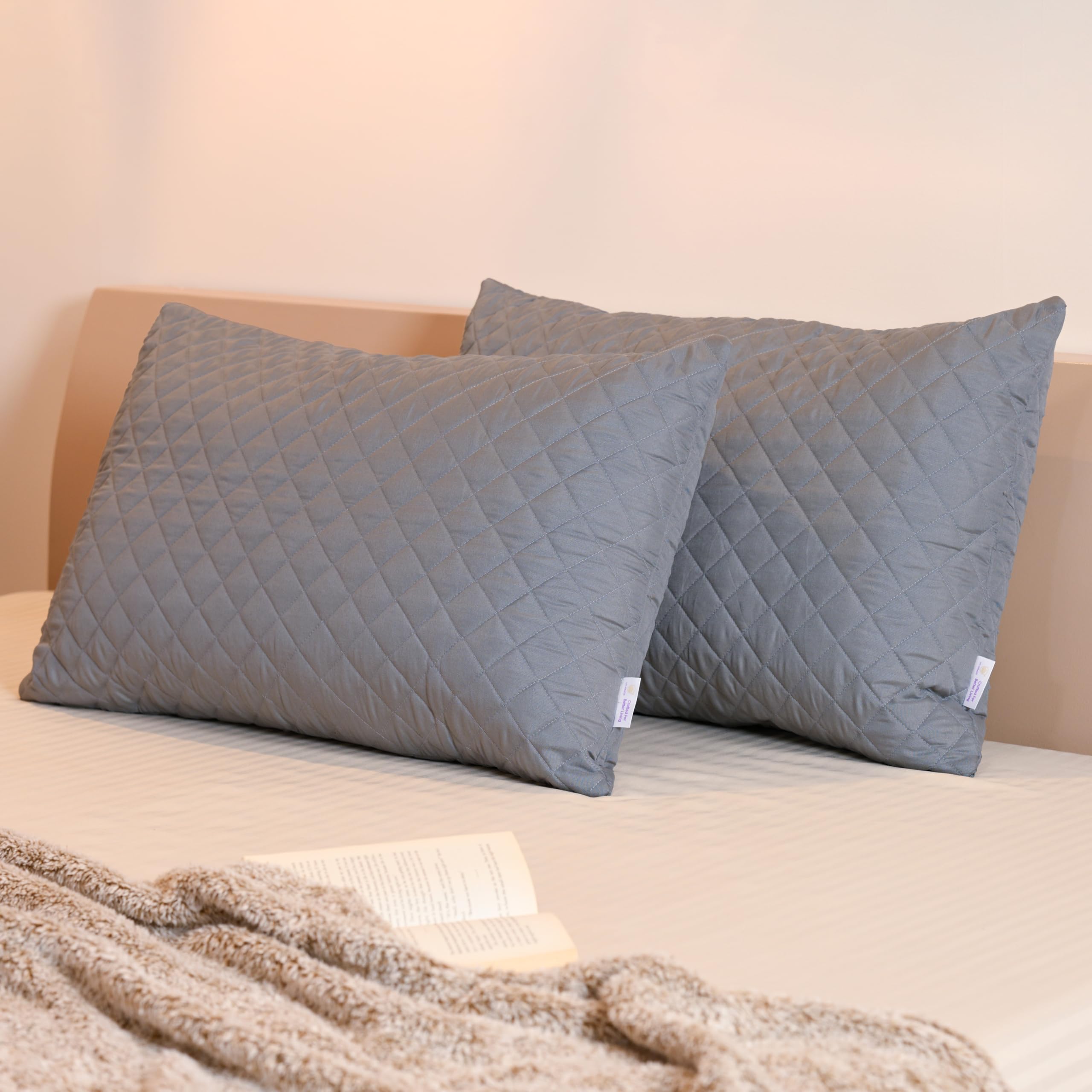 Waterproof Pillow Protectors - Set of 2 -16