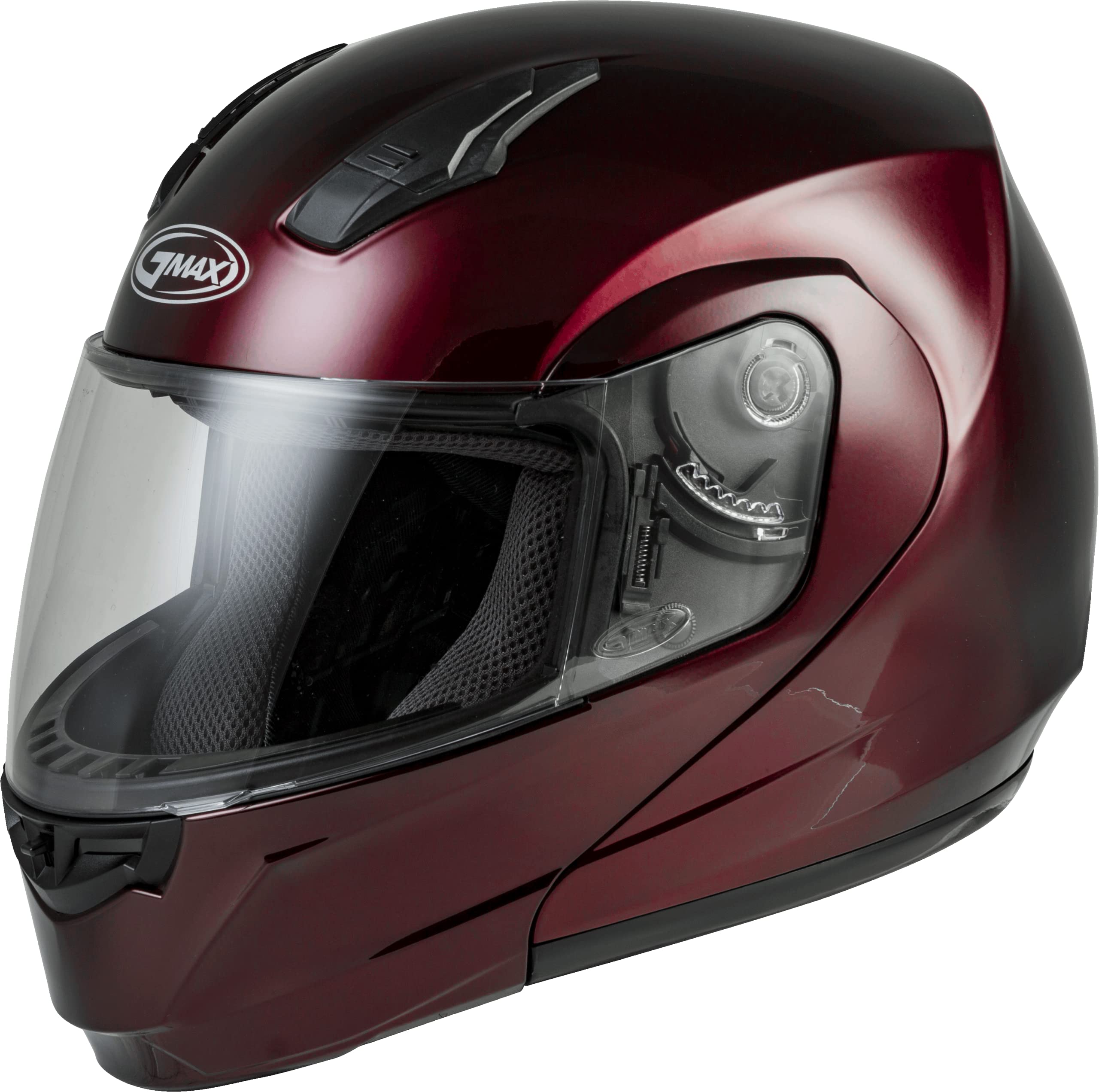 Amazon.com: GMAX MD-04 Modular Helmet (Wine Red, X-Small) - FMVSS