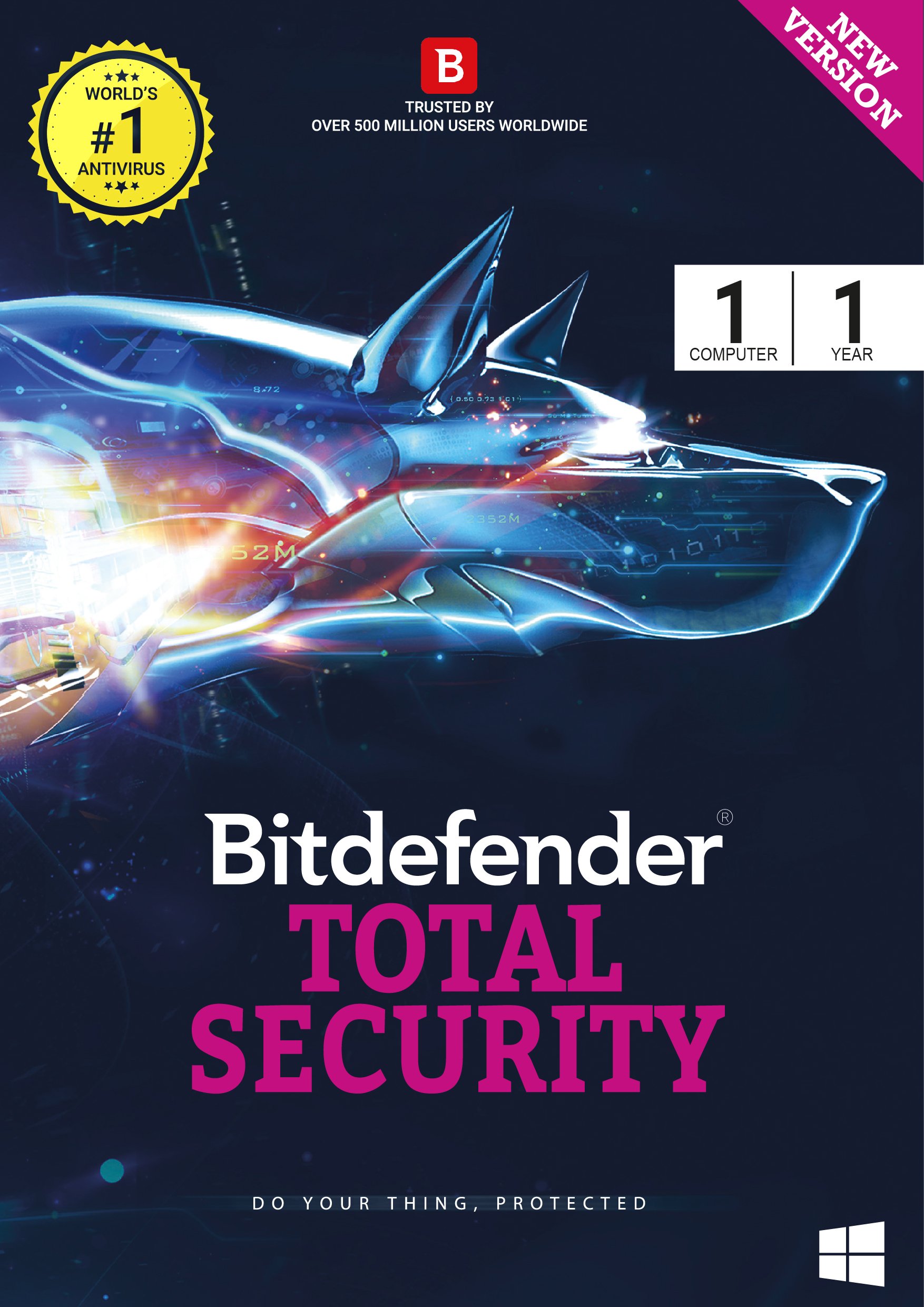 BitDefender Total Security Latest Version - 1 Device, 1 Year (Activation Key Card) (B075JDGBQD) Amazon Price History, Amazon Price Tracker