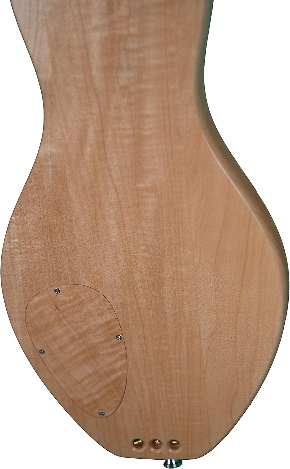 Boondocker Dulcimer Guitar 4-String Diatonic Instrument Acoustic/Electric with Piezo Pickup - Maple/Spruce "Henna" Top