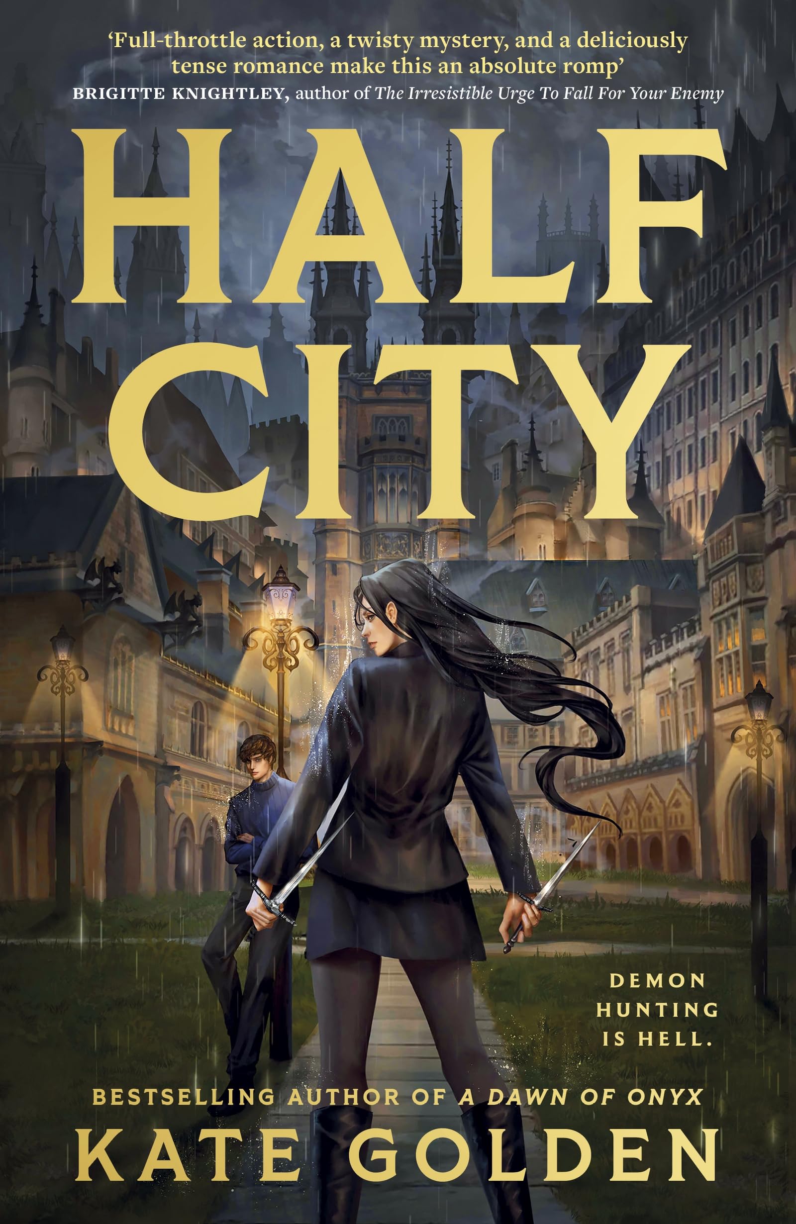 Kate Golden - Harker Academy Book 1 - Half City - Fiction Novel
