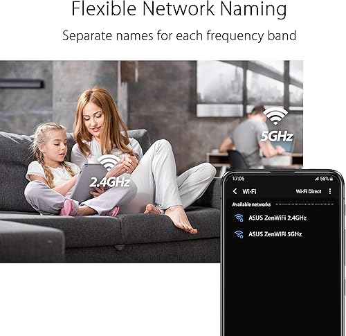 Miniatura 5 de ASUS ZenWiFi XD4 Plus AX1800 Sistema WiFi 6 de malla de doble banda (XD4 Plus) cobertura para todo el hogar de hasta 4,800 pies cuadrados y más de