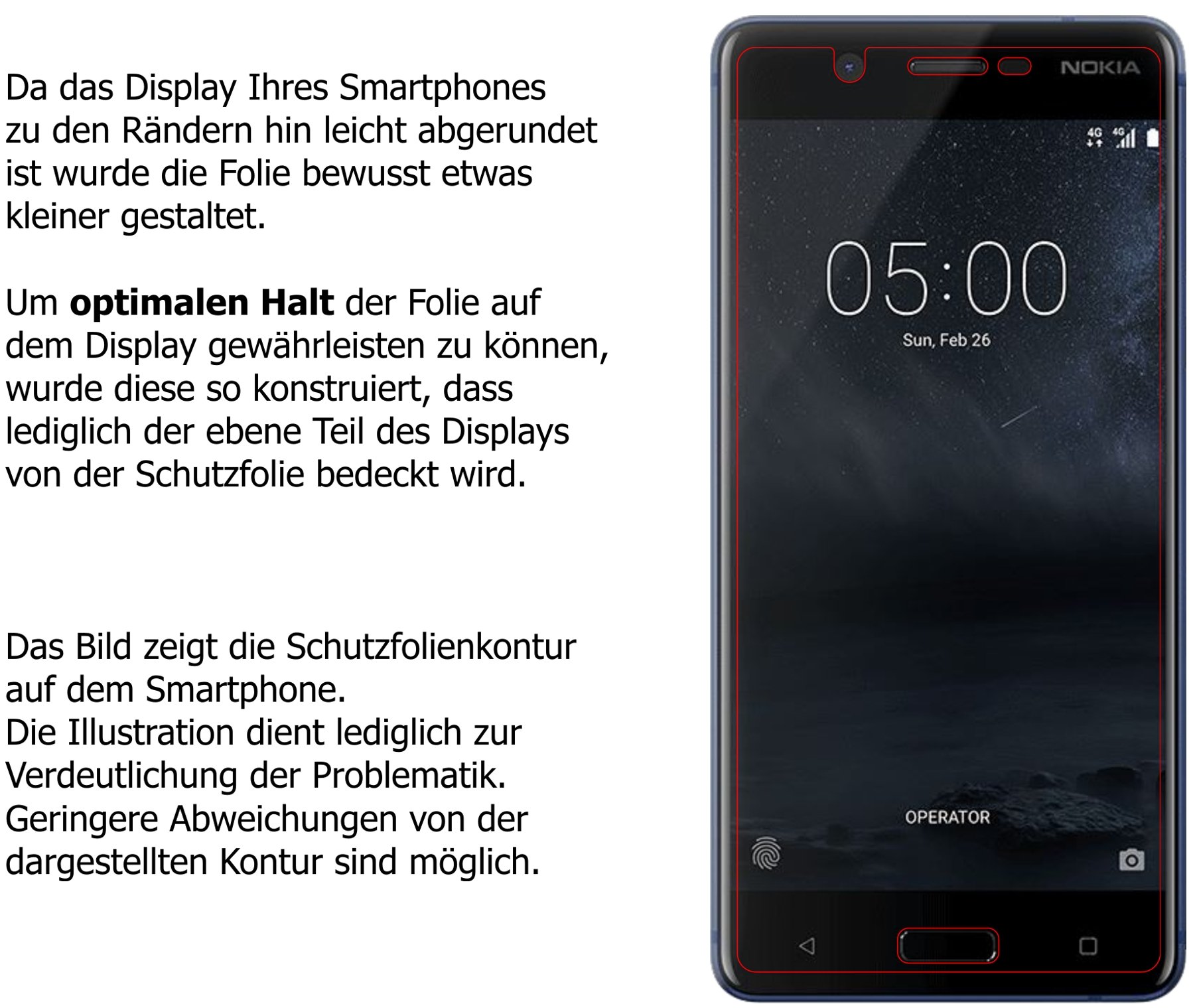 Dipos 2x Pellicola Protettiva Crystalclear Per Nokia 515 - Protezione Schermo Anti-Graffio HD, Made In Germany