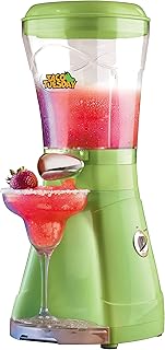 Nostalgia Taco Tuesday 64-Oz Frozen Margarita & Slush Blender with Easy-Flow Spout for Margaritas, Daiquiris, Slushies & F...
