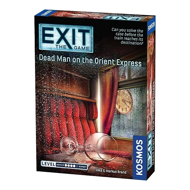 Thames & Kosmos Exit: Dead Man on The Orient Express - Escape Room Game - 1 to 4 Players - 12 and up