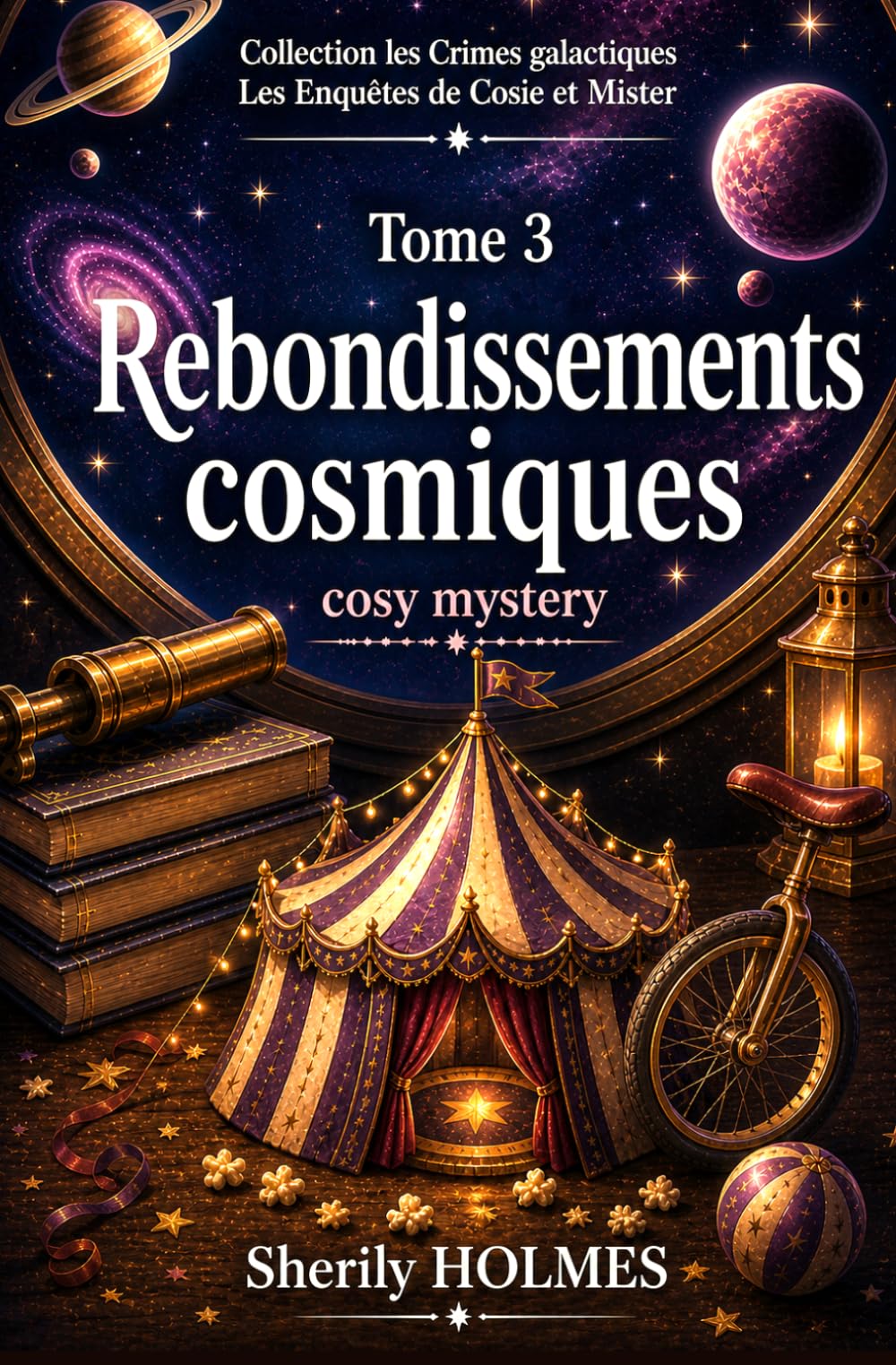 Rebondissements cosmiques: les enquêtes de Cosie et Mister, nouveauté roman détective dans l'espace (Les crimes galactiques)
