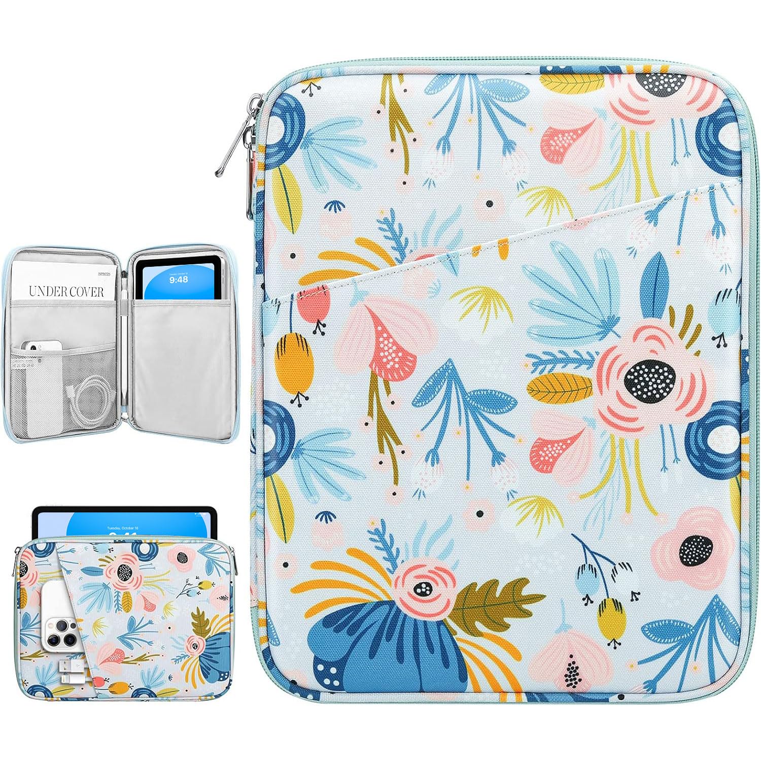 Dadanism 9-11 Inch Tablet Sleeve Bag Carrying Case for iPad 10th Gen 10.9, iPad (A16) 11