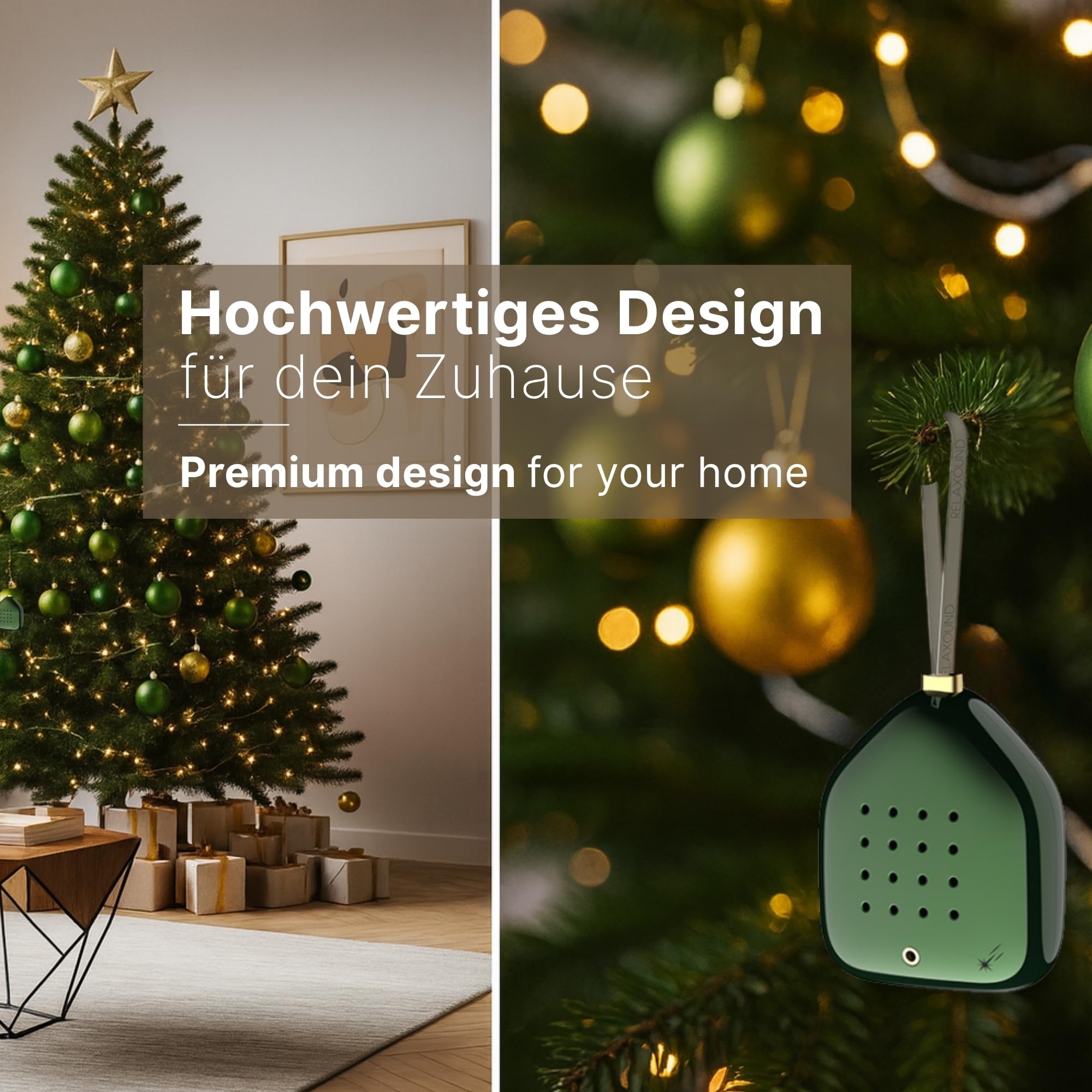 Delicate Christmas sounds with the Jingle Bells Selection, Relaxound