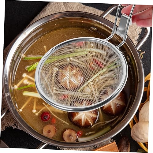 Miniatura 6 de Colador Colador Pasta Cocina Suministro Cocina Cuchara de Filtrado Cuchara Cuchara Cocina Cuchara Espaguetis Acero Inoxidable 304 Olla Caliente Frita