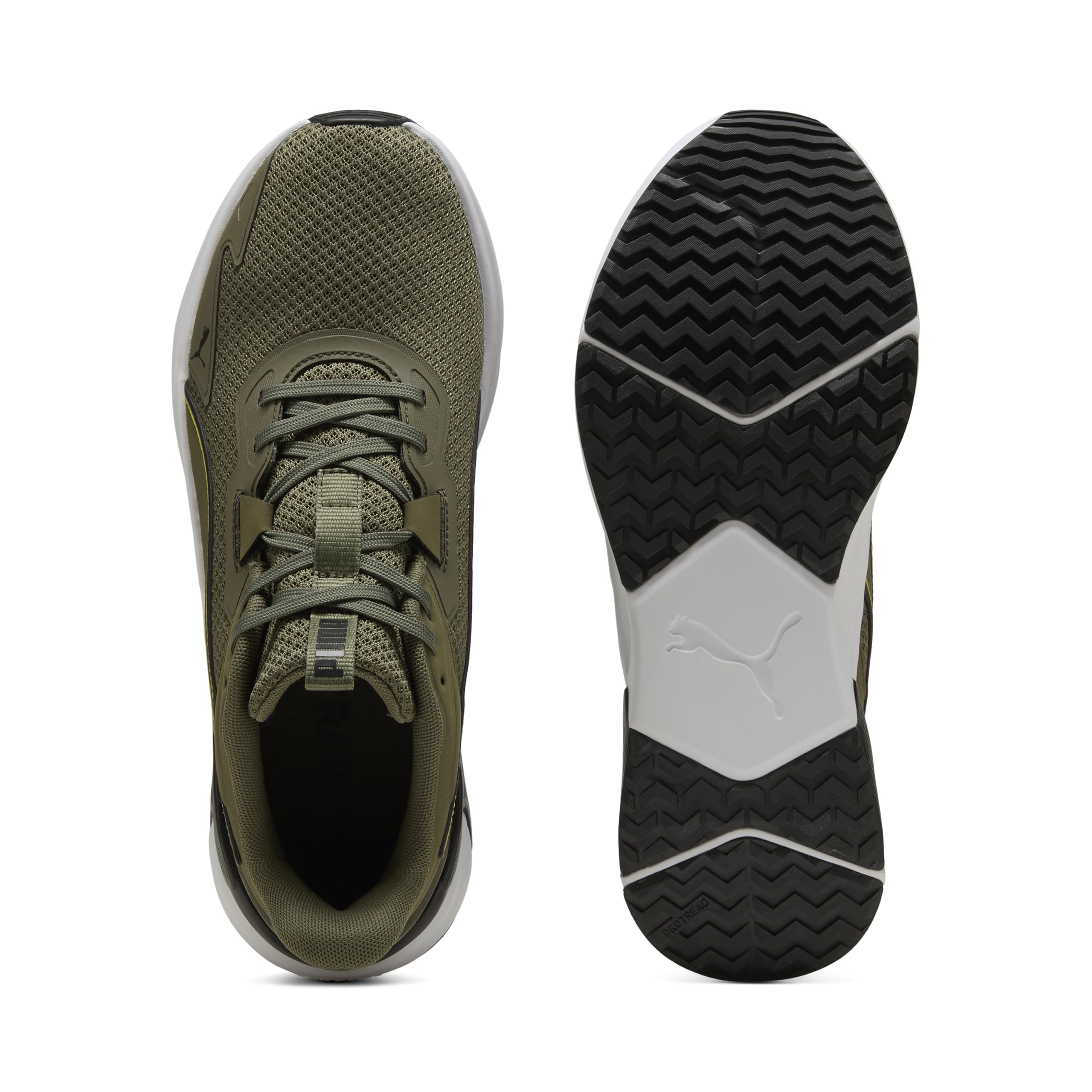 PUMA Erwachsene Disperse XT 4 Trainingsschuhe 38, Loden Green Black Lux Lime White – Ansicht 4