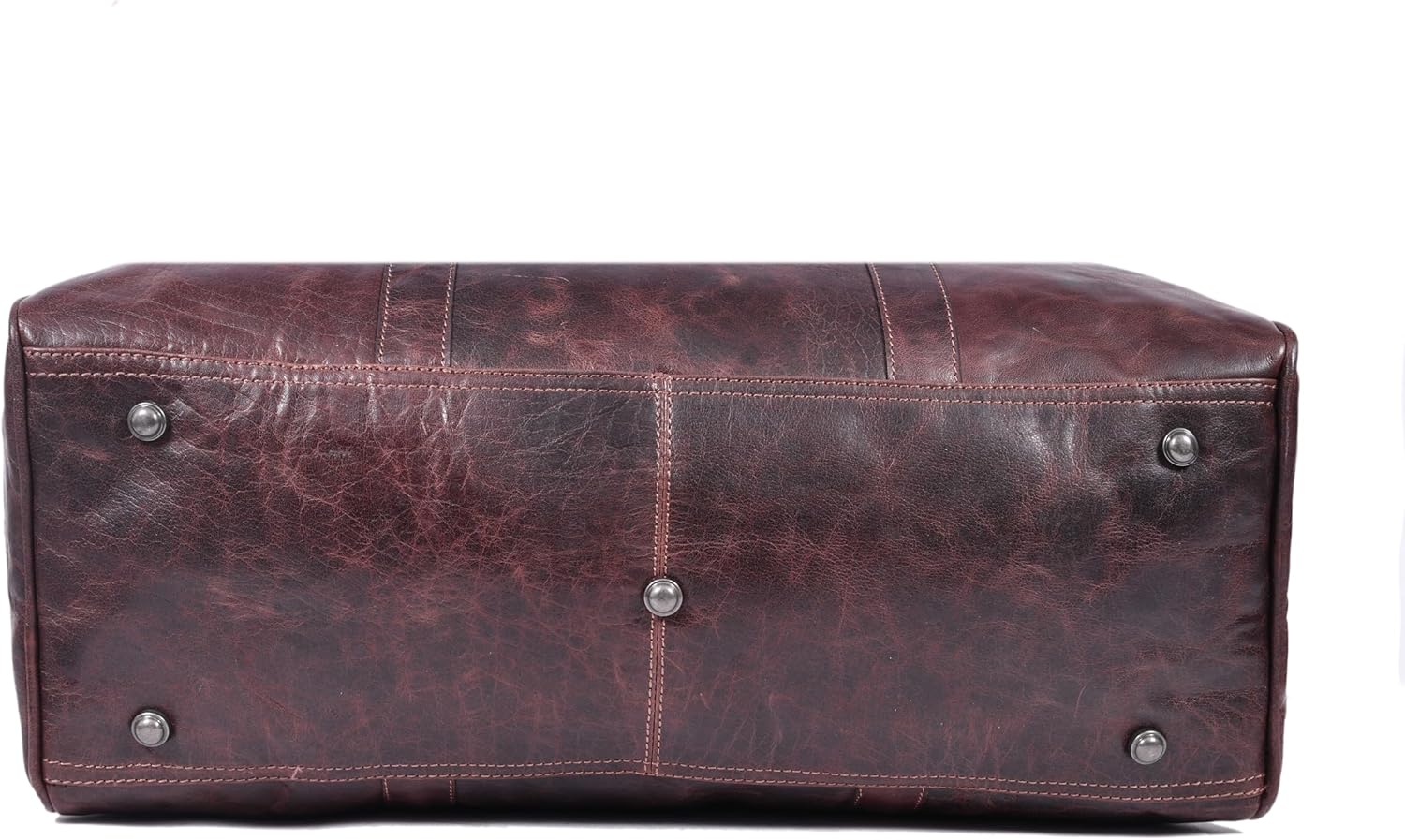 Leather Duffel Bag for Men & Women Travel, Weekend, Overnight, Gym Bag - Image 8