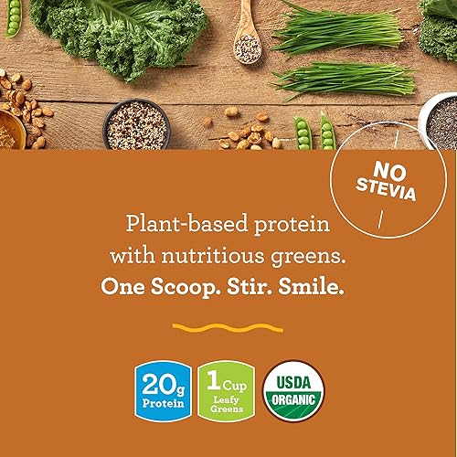 Miniatura 3 de Amazing Grass Proteína vegana y col rizada en polvo 071oz de proteína orgánica  1 taza de hojas verdes por porción maní tostado con miel 15