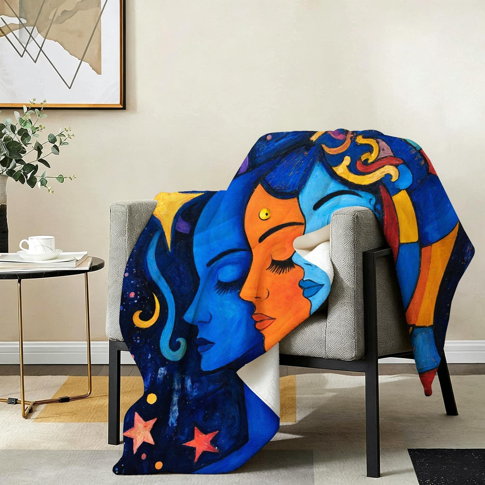 Manta Grande 180x220 cm Pareja Polar Franela Térmica-A246