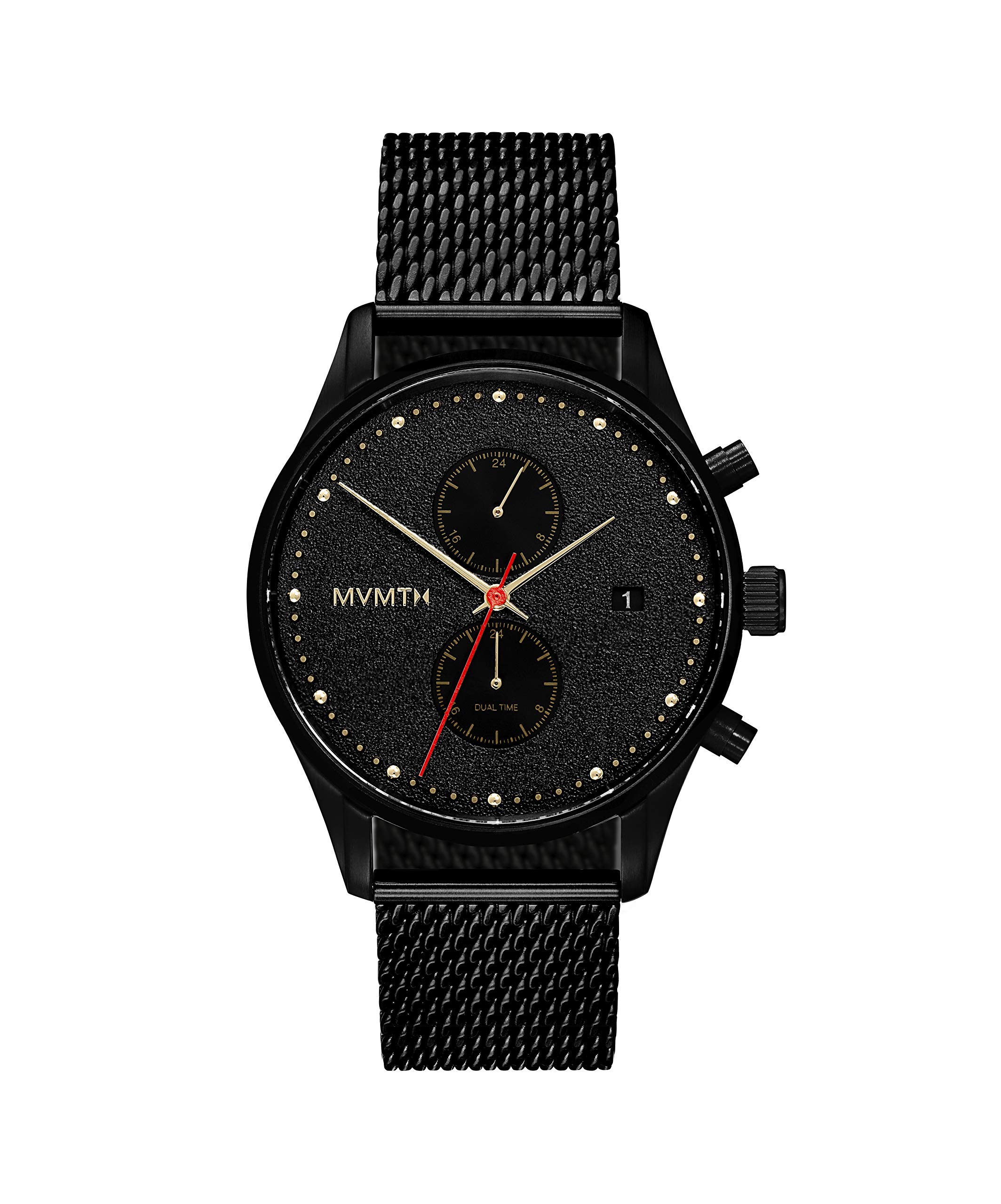 MVMT Stainless Steel Caviar Analog Black Dial Men Watch-28000052-D, Black Band (B088NYP2LX) Amazon Price History, Amazon Price Tracker