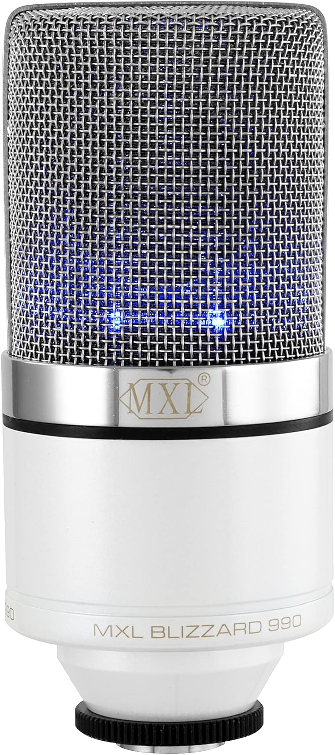 MXL OverStream Gaming and Podcasting Bundle with 990 Blizzard Microphone