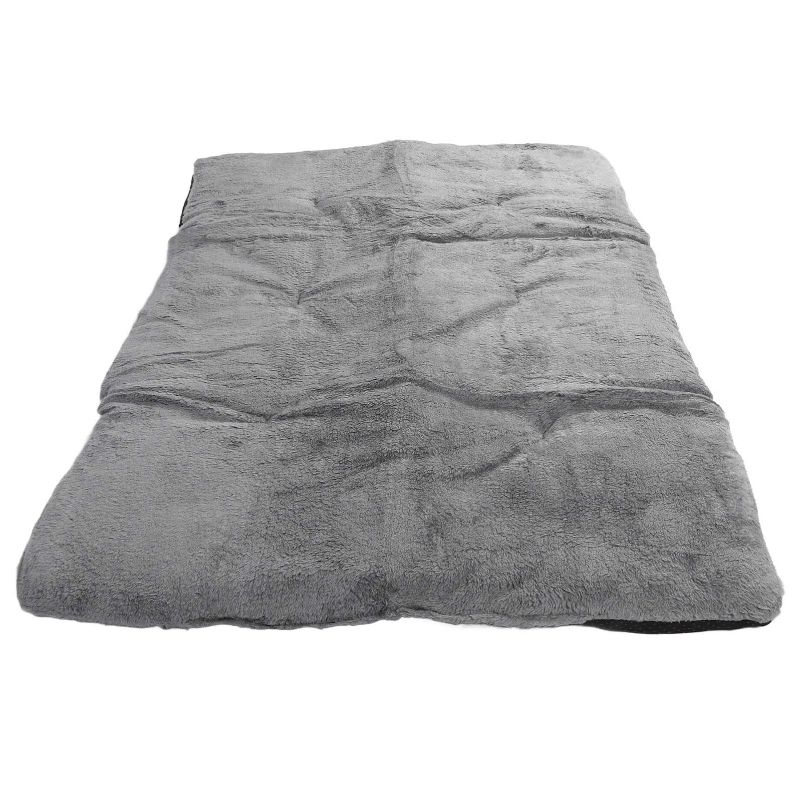 Jenngaoo Selbstheizende Wärmedecke für Hunde Katzen, Weiche Hautfreundliche Tierheizmatte, Tragbare Waschbare Wärmematte für Innen und Außen (Silver Gray XL)