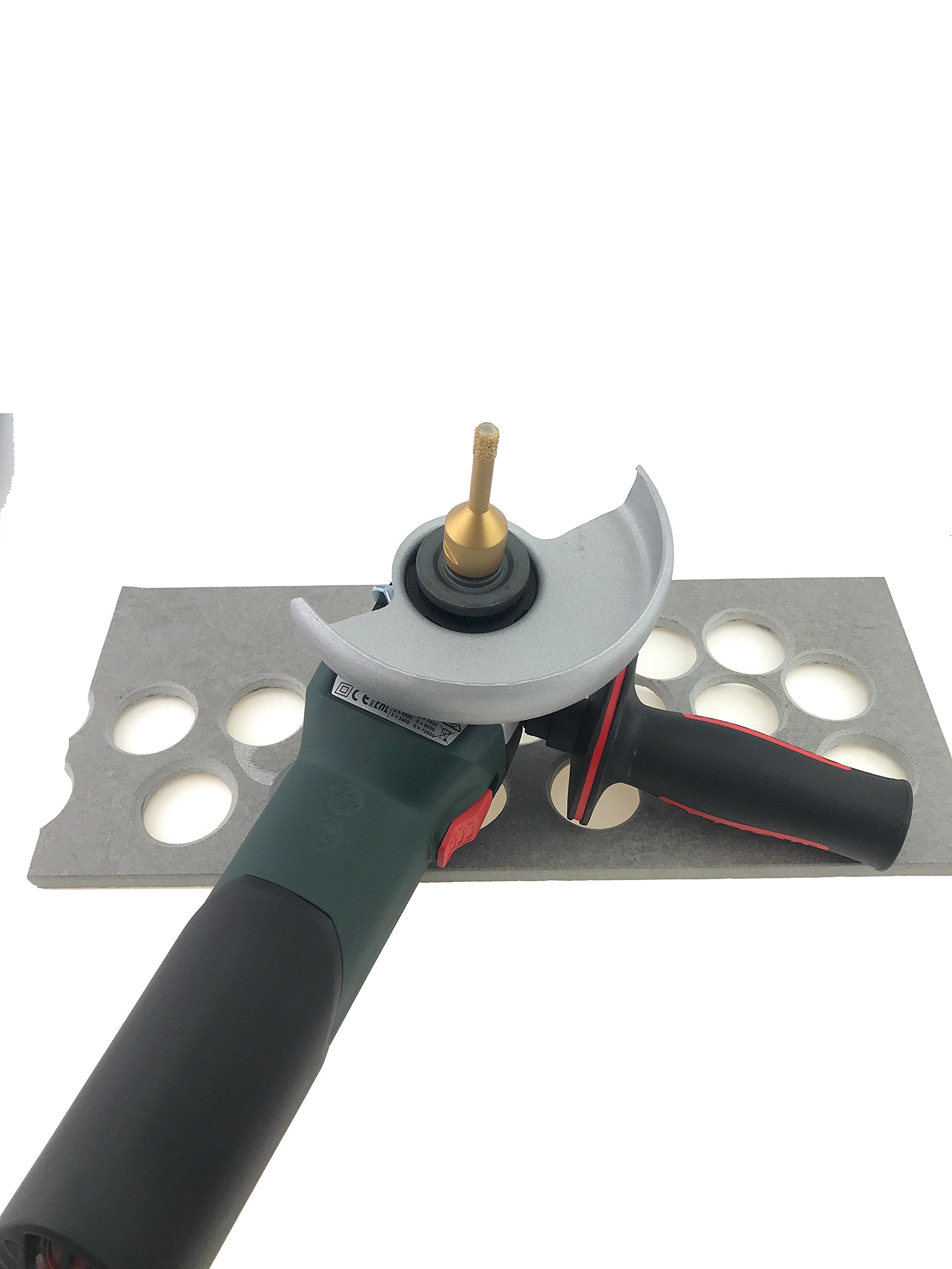 PRODIAMANT Foret à carrelage professionnel Carrelage 8 mm x M14 Foret diamanté Meuleuse d'angle pour le forage à sec dans le grès cérame, le carrelage mural et la pierre naturelle