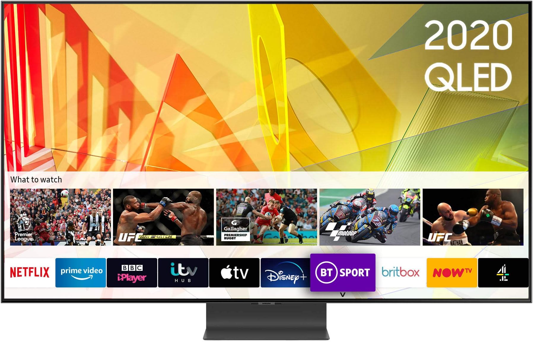 Samsung 2020 85" Q95T Flagship QLED 4K HDR 2000 Smart TV with Tizen OS,CARBON SILVER