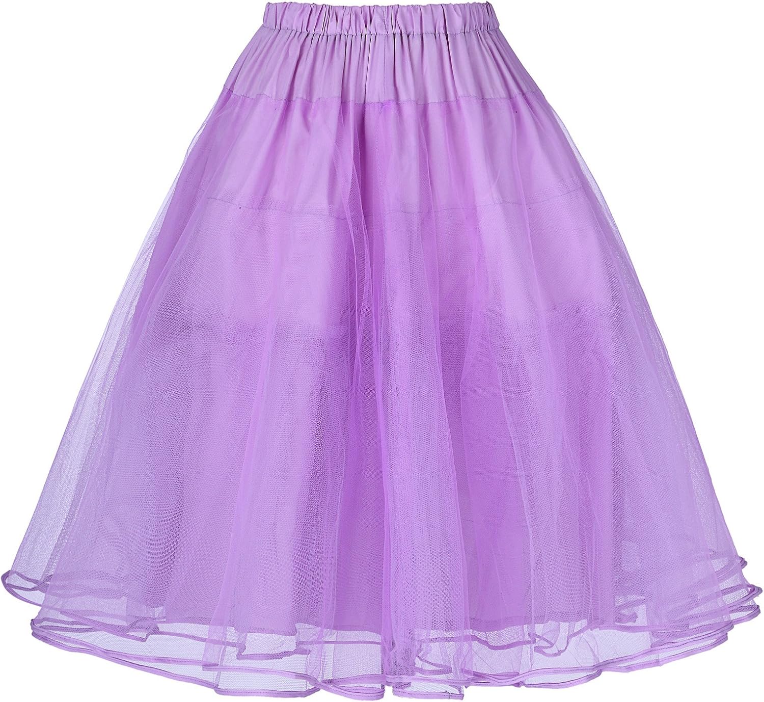 Pretty Petticoat for Birthday Party Dress Purple XL