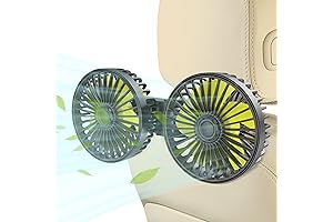 Wowok Car Fan for Backseat: Comfort and Convenience for Rear Passengers