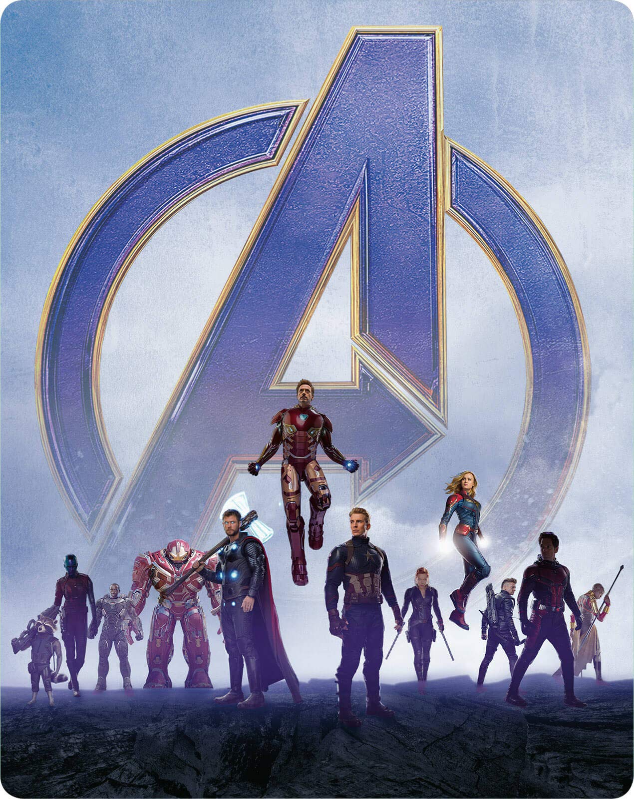 Avengers Endgame 3D Limited Edition Steelbook / Import / Includes 2D Region Free Blu Ray