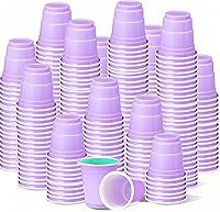 Vista 46 de 500 vasos de chupito de plástico naranja, vasos de chupito de Acción de Gracias, desechables de 2 onzas, vasos de chupito naranja para beber