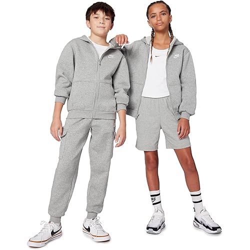 Nike Big Kids' Sportswear Club Fleece Full-Zip Hoodie