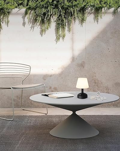 Miniatura 9 de KDG Modernas lámparas de mesa pequeñas inalámbricas, lámpara de escritorio portátil LED regulable, iluminación recargable de 5000 mAh con batería