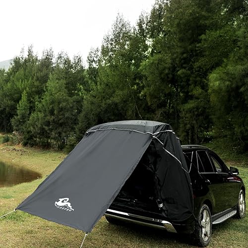 Miniatura 5 de Toldo para puerta trasera SUV con bolsa de almacenamiento impermeable portátil, tienda de campaña con portón trasero, toldo para puerta trasera para