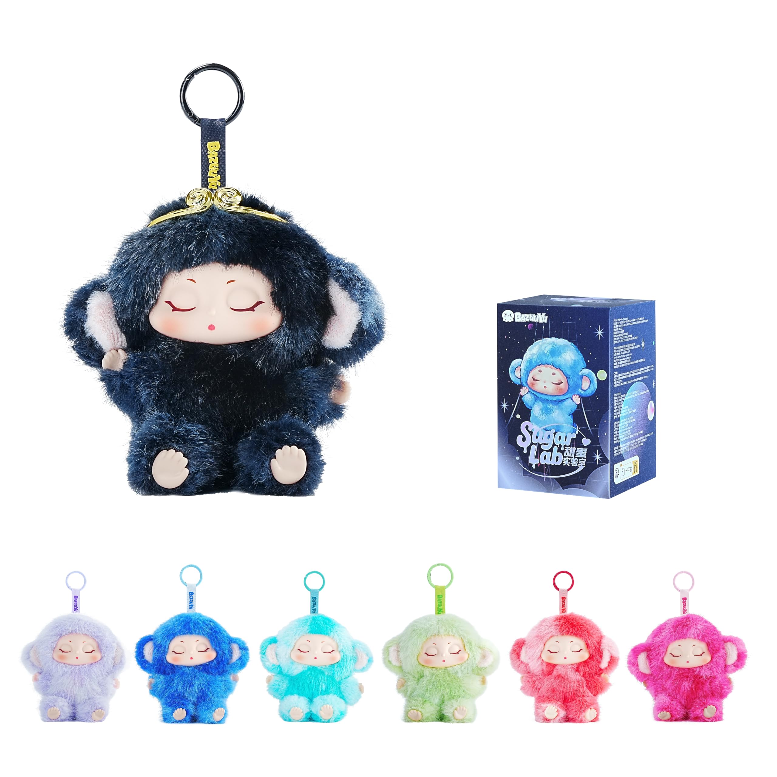 Plush Backpack Blind Box Mini-Figure Collectible Bag MAYMEI Rebel Doll Series Plush Backpack Blind Box – TOPTOY main image 2