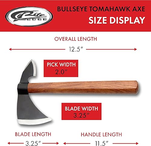 Miniatura 3 de SZCO Supplies Bullseye lanzando hacha Tomahawk