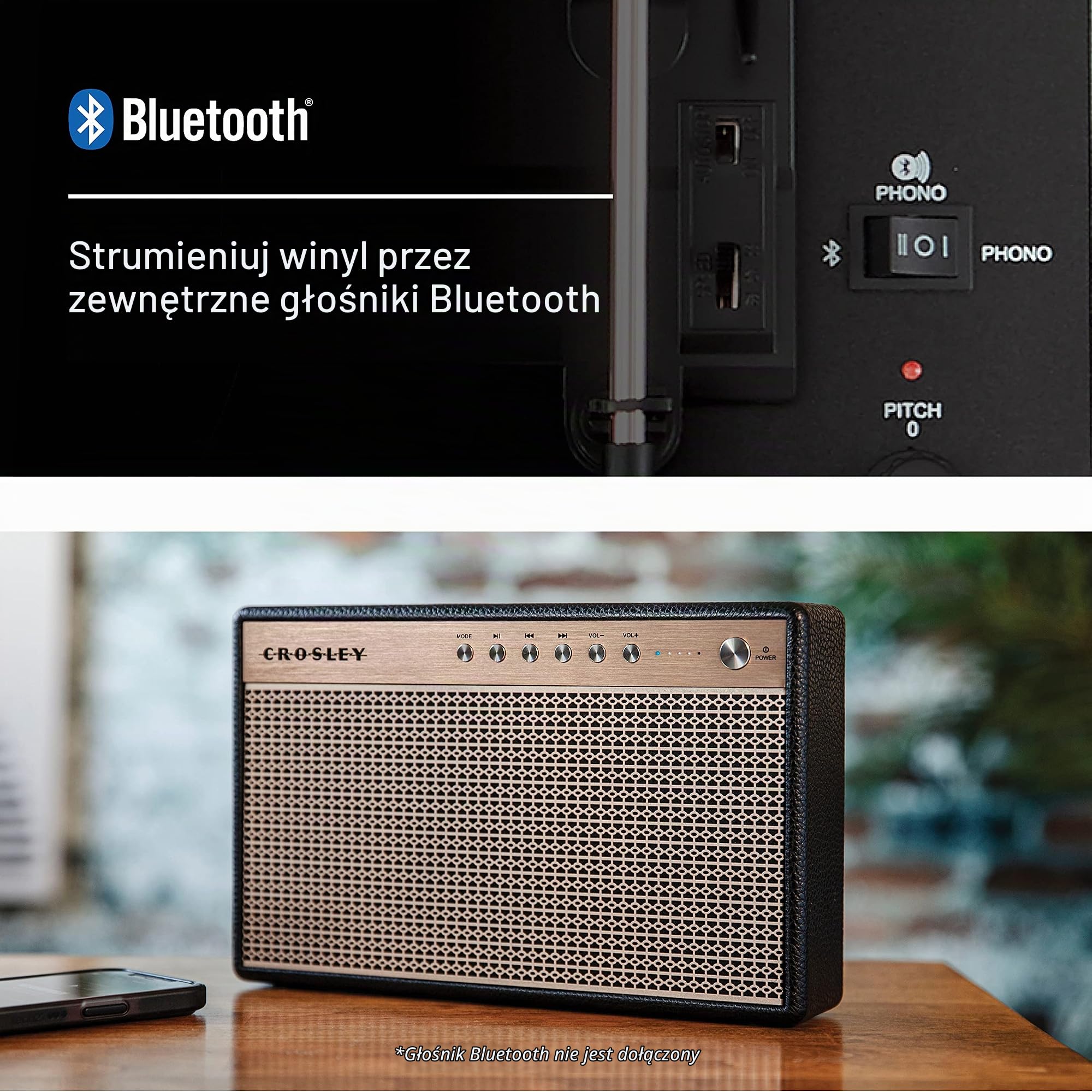Crosley Gramofon w Salvia
