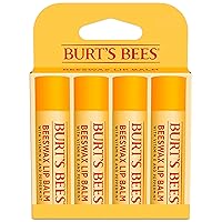 Vista 14 de Burt's Bees Bálsamo labial hidratante 100% natural, Vaina de Vainilla - 4 tubos