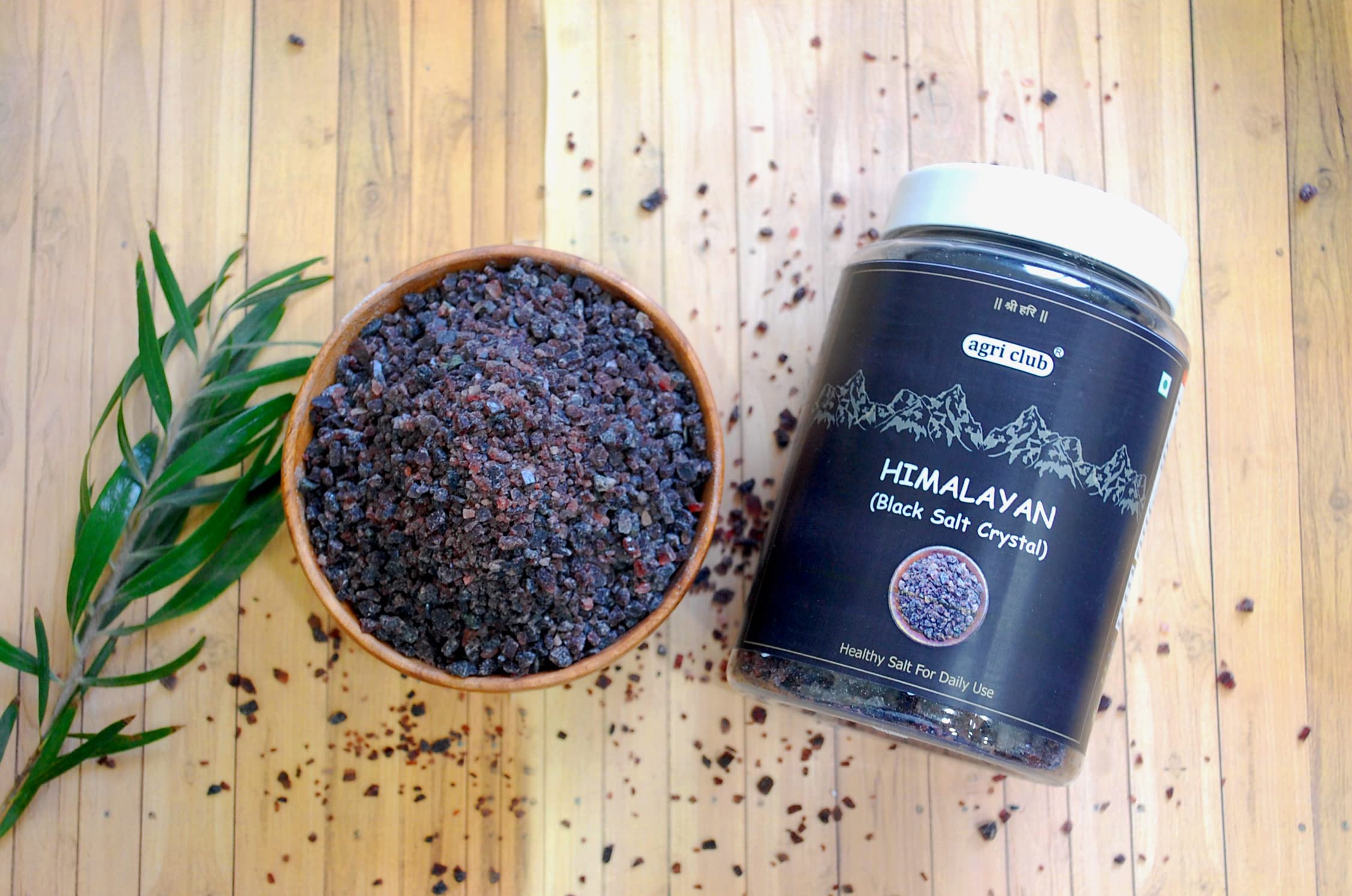 AGRI CLUB Himalayan Black Salt(Crystal)1Kg - Image 4 thumbnail