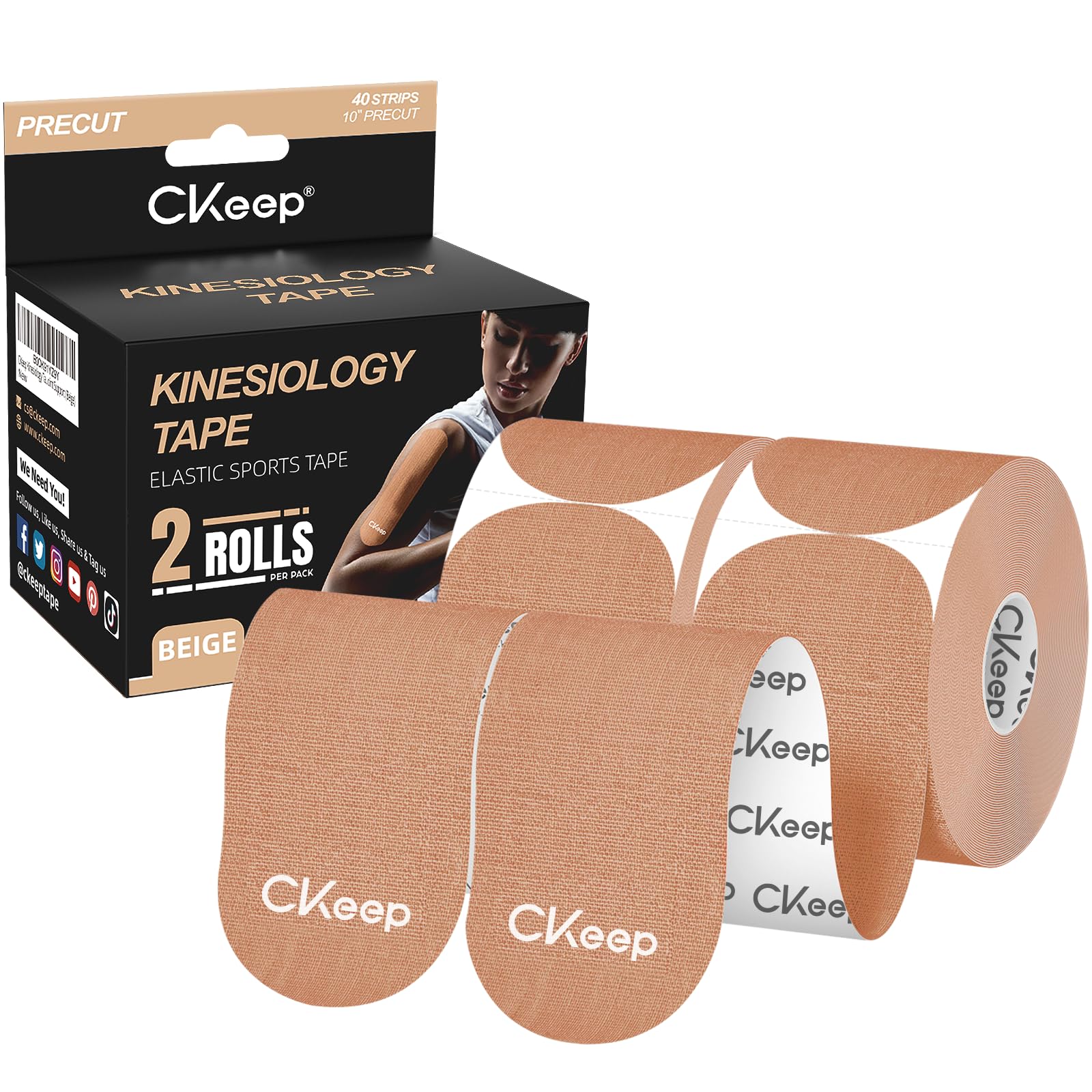 CKeep Kinesio 2-roll