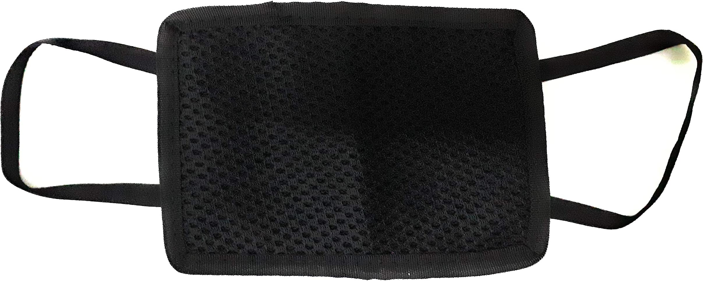 Men's Nylon Dust Protection Face Mask for Men and Women (Black) - Combo Pack of 6 Pieces
