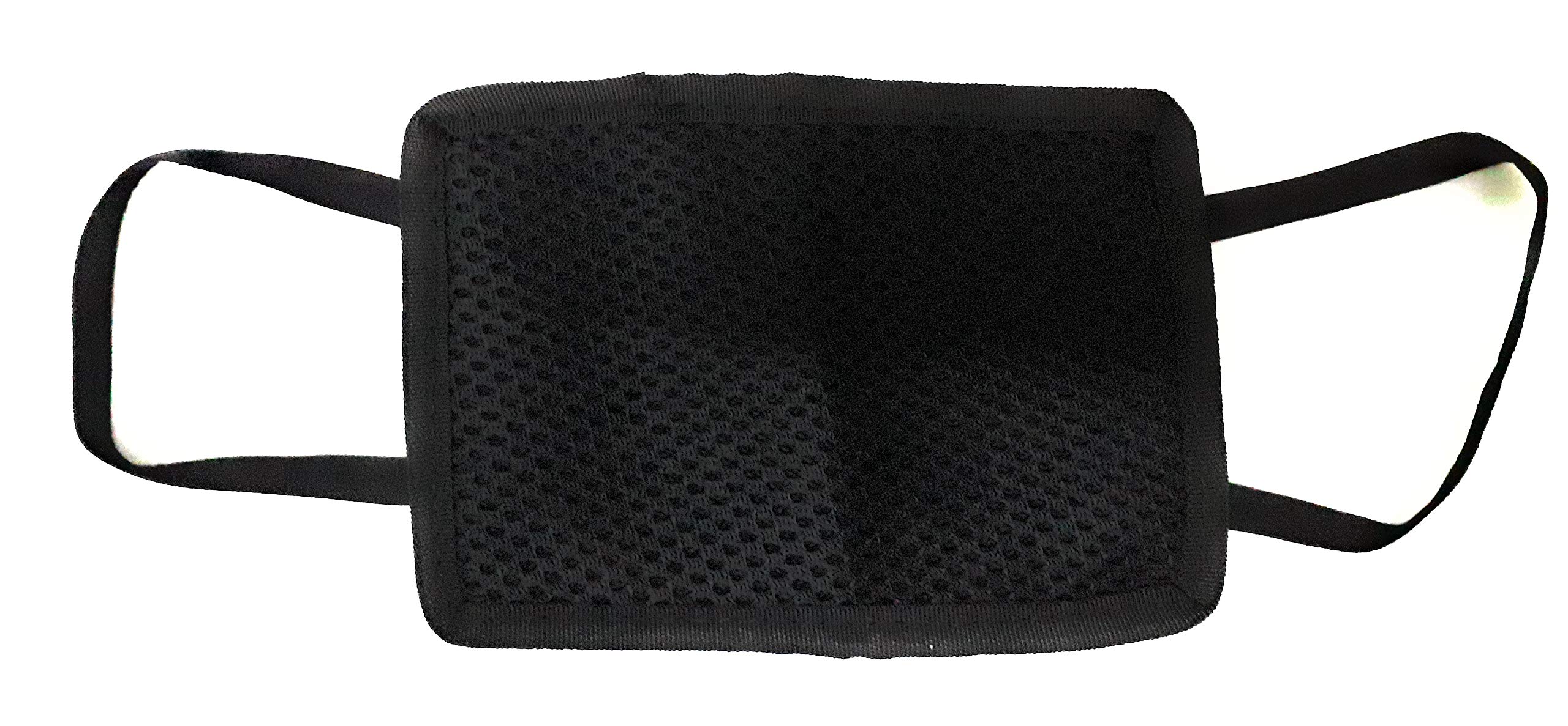 Autoridez Men's Nylon Dust Protection Face Mask for Men and Women (Black) - Combo Pack of 6 Pieces