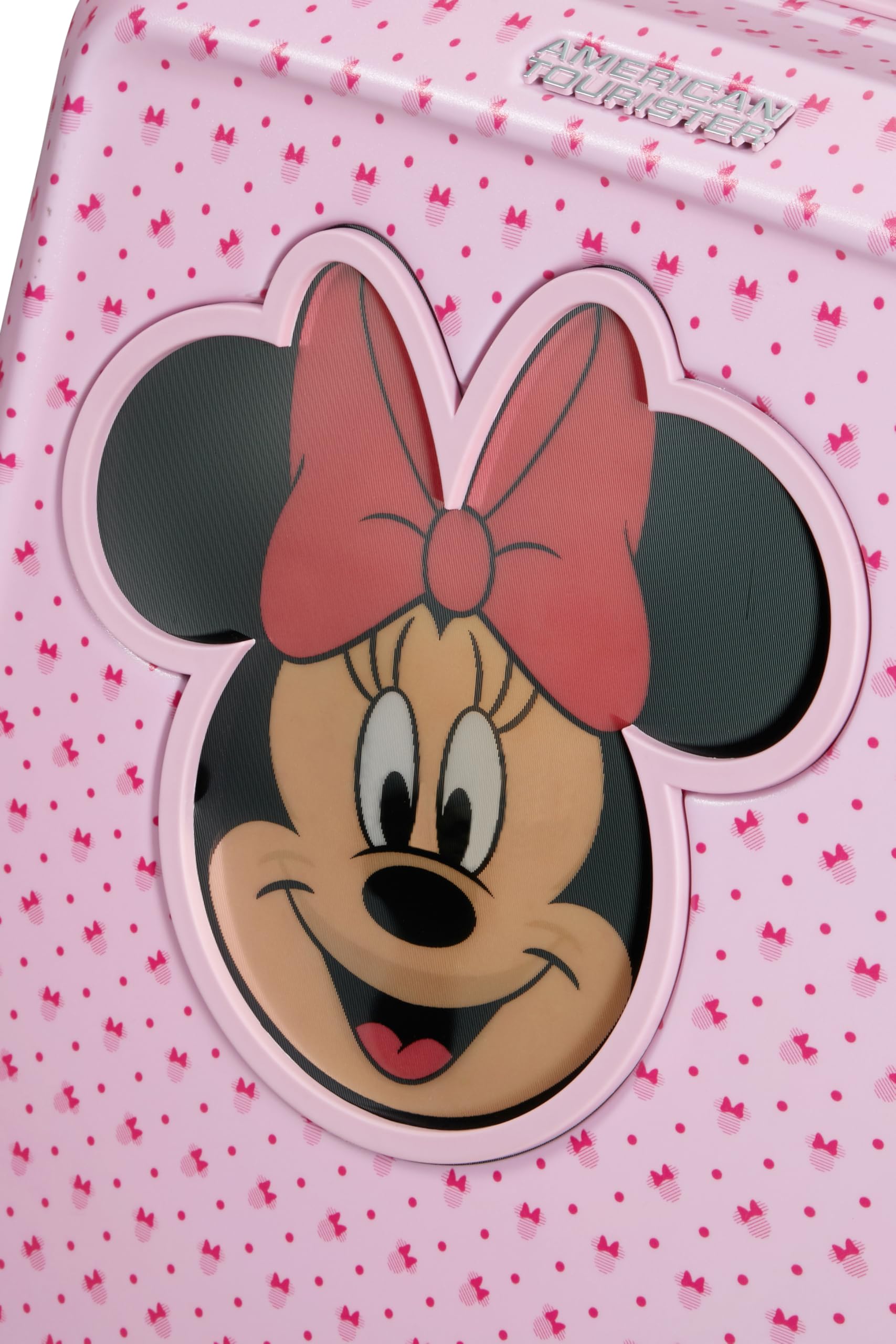 American Tourister Funlight Disney - Spinner S, bagaż podręczny, 55 cm, 36 l, wielokolorowy (Minnie Lenticular Pink), Wielokolorowy (Minnie Lenticular Pink), S, bagaż podręczny disney