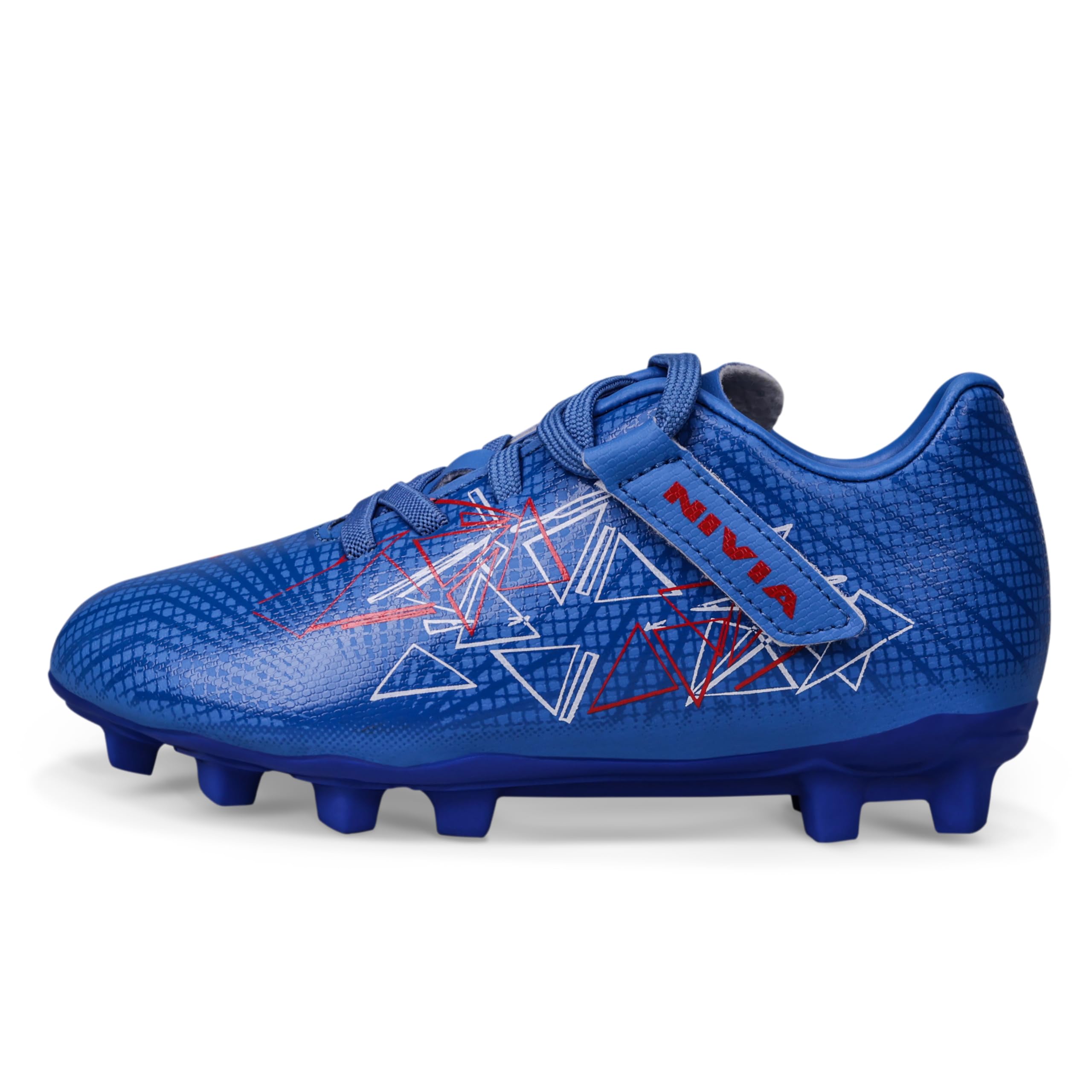 Nivia Carbonite 6.0 Kids Football Stud/Football Shoe for Kids/Comfortable Shoe/Lightweight Shoe (Black/Fuchsia Rose/Sulphur Green)