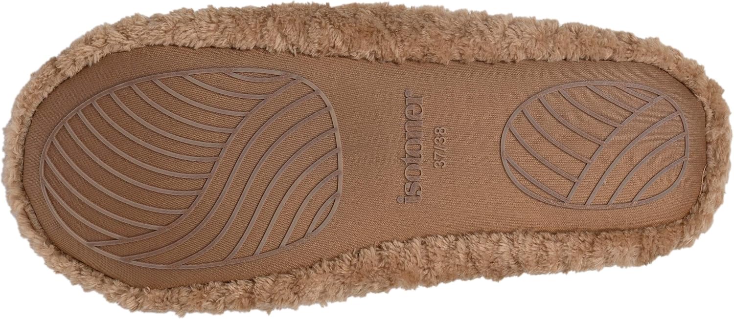 Isotoner Extra-light slippers women's ballerinas micro sponge, non-slip sole image 4