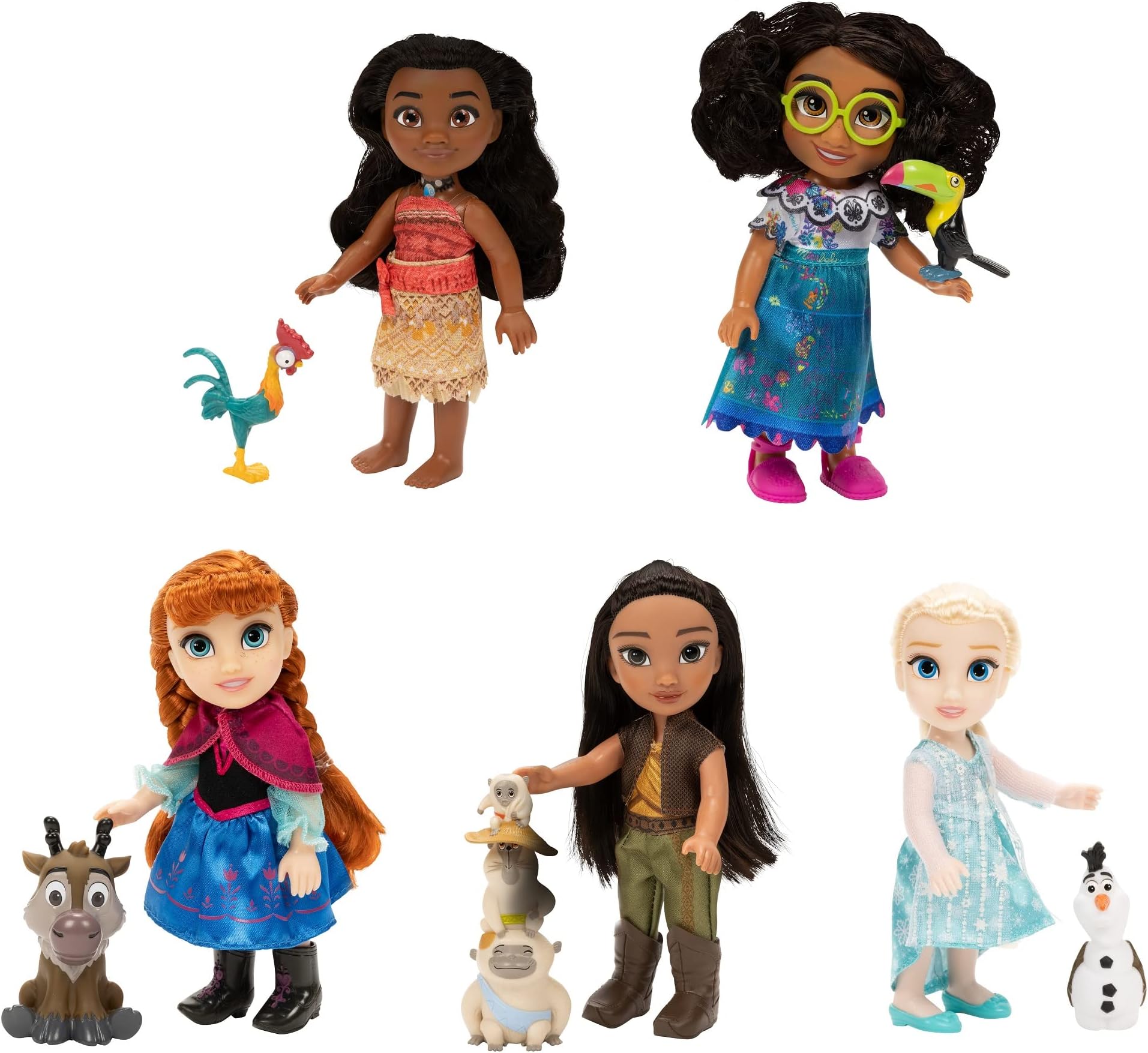 Disney Princess Modern Moments Multi-Princess Petite 5-Pack Gift Set